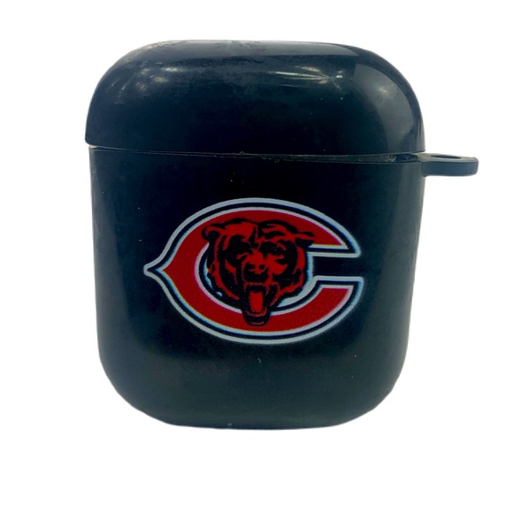 Black Chicago Bears Airpod Case - Picture 1 of 1